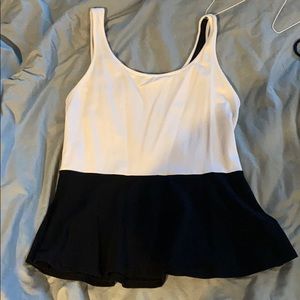 Express peplum tank